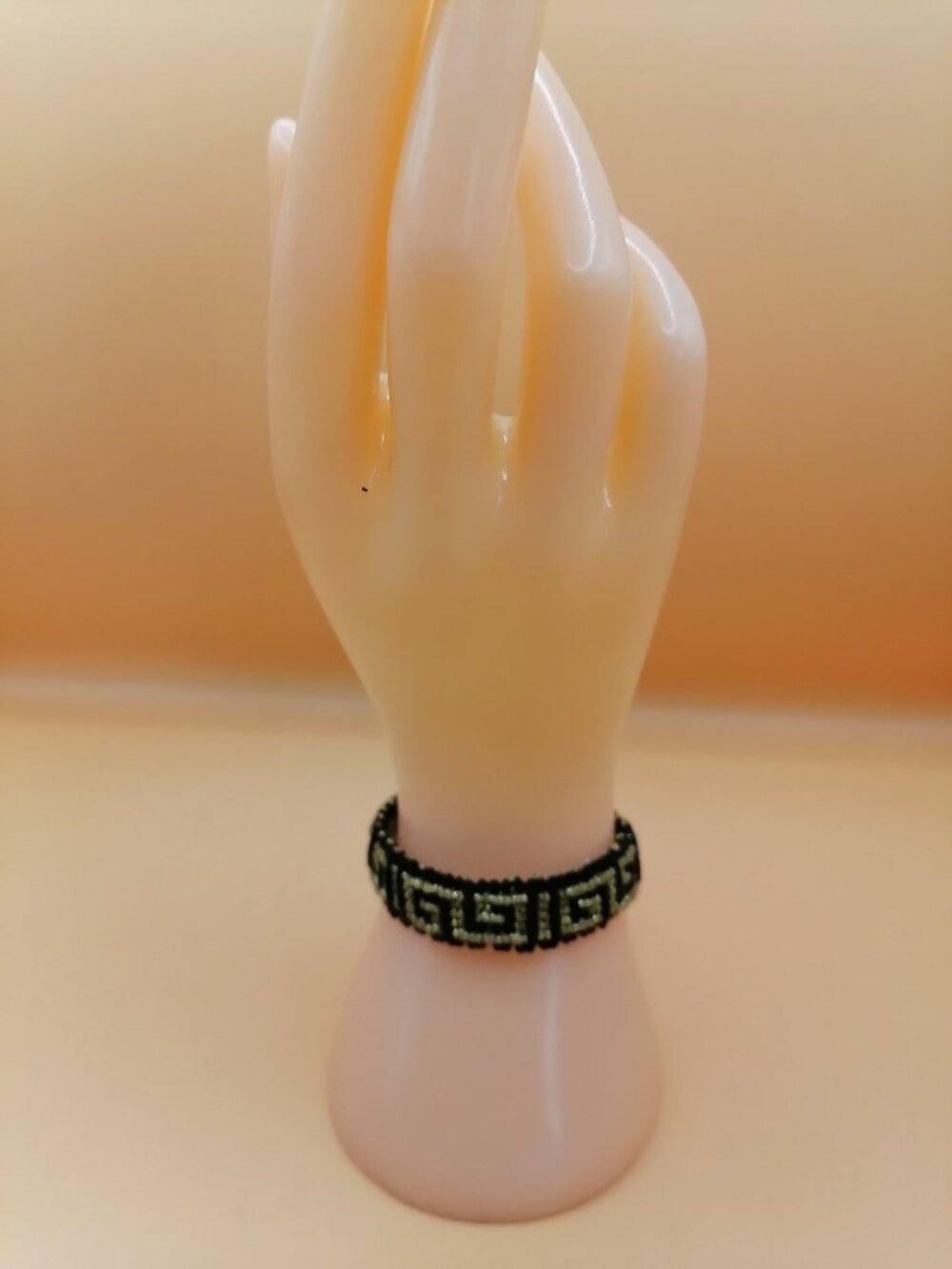 Andean Macrame Bracelet Sacred Labyrinth Pattern Design Cusco